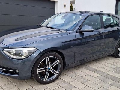 Gebraucht BMW 116 Sport Line 136 PS (100 kW) 2014 Grau Kleinwagen