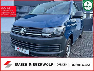 Deep ocean blue Gebraucht 2018 VW Transporter Van | 21.990 € (Fairer Preis)
