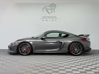 Gebraucht Porsche Cayman GT4 Chrono 385 PS (283 kW) 2017 Achatgraumetallic Coupé