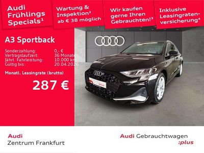 Gebraucht Audi A3 Advanced Plus 116 PS (85 kW) 2025 Mythosschwarz metallic Limousine