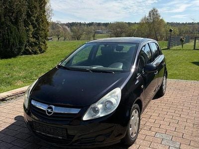 Gebraucht Opel Corsa 80 PS (58 kW) 2009 Schwarz Kleinwagen
