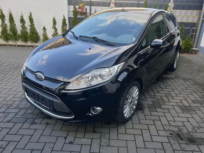 Gebraucht Ford Fiesta Titanium 96 PS (70 kW) 2009 Schwarz Kleinwagen