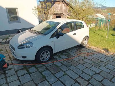 Gebraucht Fiat Grande Punto 65 PS (47 kW) 2009 Weiß Kleinwagen