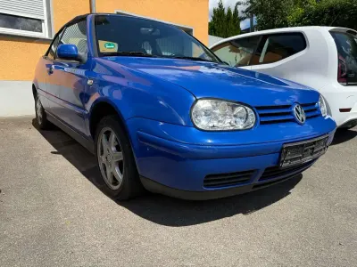 Gebraucht VW Golf Conceptline 116 PS (85 kW) 2001 Blau Cabrio