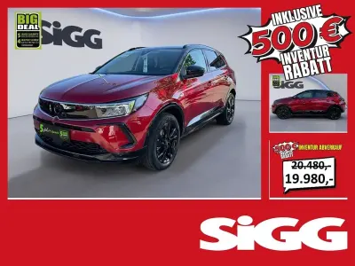 Gebraucht Opel Grandland X GS Line 131 PS (96 kW) 2023 Rubin rot (metallic) SUV