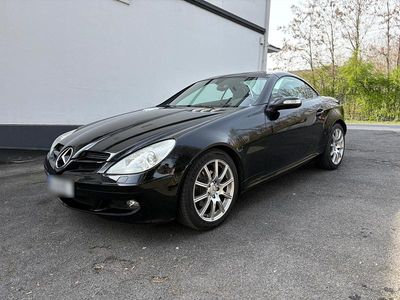 Usata Mercedes SLK200 163 CV (119 kW) 2004 Nero Cabrio