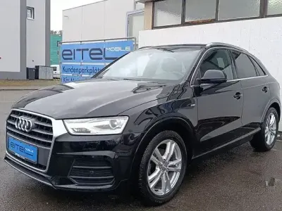 Gebraucht Audi Q3 S-Line 150 PS (110 kW) 2016 Schwarz (brillantschwarz) SUV