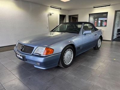 Usata Mercedes SL500 326 CV (239 kW) 1992 Blu Cabrio