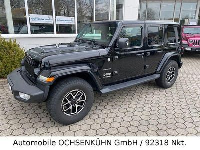 Gebraucht Jeep Wrangler Sahara 272 PS (200 kW) 2021 Schwarz SUV
