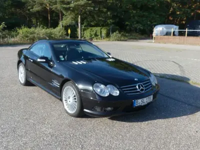 Gebraucht Mercedes SL500 306 PS (225 kW) 2003 Schwarz Cabrio