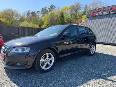 Gebraucht Audi A3 Sportback Sport 125 PS (91 kW) 2009 Schwarz Kleinwagen