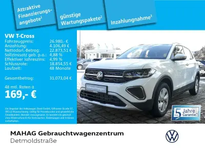 Neu VW T-Cross Life 150 PS (110 kW) 2025 Weiß SUV