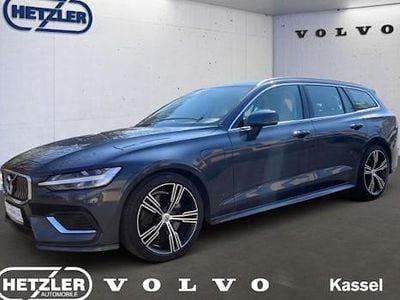 Gebraucht Volvo V60 Inscription 350 PS (257 kW) 2020 Denim blue / metallic Kombi