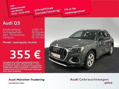 Gebraucht Audi Q3 Advanced Plus 150 PS (110 kW) 2025 Grau SUV