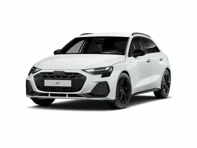 Brugt Audi A3 S-Line 204 HK (150 kW) 2025 Hvid Sedan