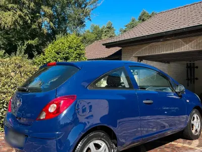 Gebraucht Opel Corsa 90 PS (66 kW) 2008 Blau Kleinwagen