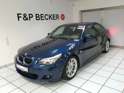Usata BMW 525 M Sport 197 CV (144 kW) 2007 Blu Berlina