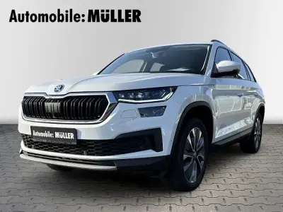 Gebraucht Skoda Kodiaq Tour 150 PS (110 kW) 2022 Moonweiss metallic SUV