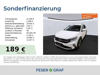 Gebraucht VW Taigo Style 150 PS (110 kW) 2022 Pure white SUV