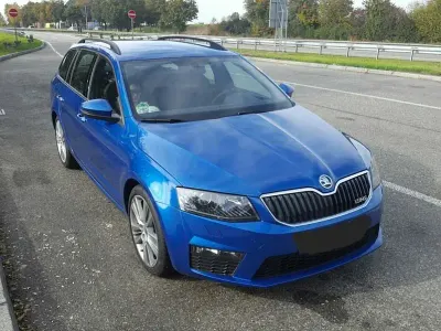 Usata Skoda Octavia RS 184 CV (135 kW) 2016 Blu Station wagon