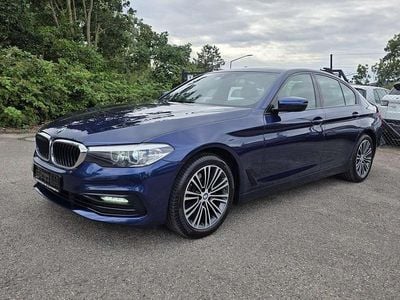 Mediterranblau metallic Gebraucht 2019 BMW 520 Sport Line Limousine | 17.990 € (Teuer)