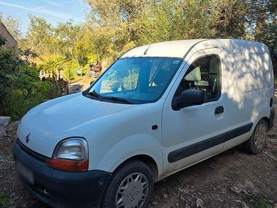 Gebraucht Renault Kangoo 65 PS (47 kW) 2003 Weiß Van / Kleinbus