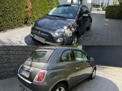 Usado Fiat 500C 69 HP (50 kW) 2012 Cinzento Cabrios