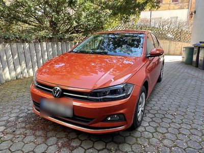 Usata VW Polo Highline 95 CV (69 kW) 2020 Arancione Utilitaria
