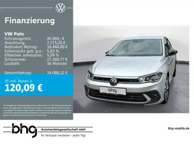 Gebraucht VW Polo Life 116 PS (85 kW) 2025 Silber Kleinwagen