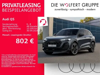 Neu Audi Q5 S-Line 204 PS (150 kW) 2026 Tamboragrau metallic SUV