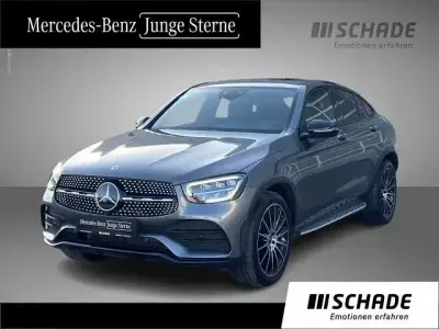 Używany Mercedes GLC400d AMG line 330 KM (242 kW) 2023 Szary Coupe