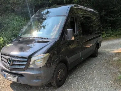 Gebraucht Mercedes Sprinter 114 PS (83 kW) 2018 Schwarz Van
