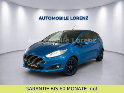 Gebraucht Ford Fiesta Titanium 101 PS (74 kW) 2016 Blau Kleinwagen