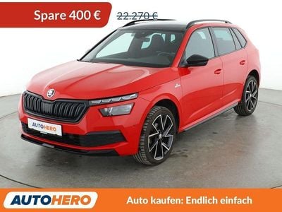 Rot Gebraucht 2020 Skoda Kamiq Monte Carlo SUV | 21.870 € (Fairer Preis)