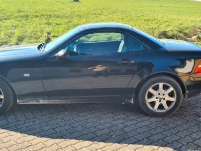 Brugt Mercedes SLK200 163 HK (119 kW) 2001 Sort Cabriolet
