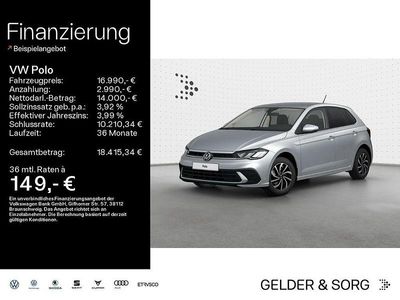 Gebraucht VW Polo Life 95 PS (69 kW) 2023 Reflexsilber metallic Kleinwagen