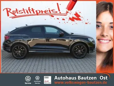 Używany Audi Q3 Sportback S-Line 150 KM (110 kW) 2022 Czarny SUV