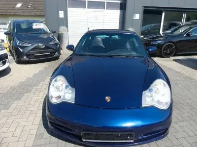 Gebraucht Porsche 911 Carrera 4 320 PS (235 kW) 2001 Lapisblau metallic Coupé