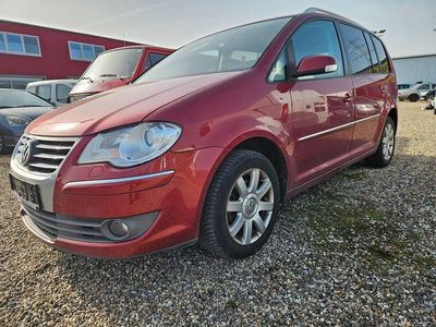 Gebraucht VW Touran Highline 105 PS (77 kW) 2007 Rot Van / Kleinbus