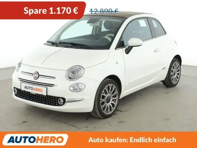 Gebraucht Fiat 500C Star 69 PS (50 kW) 2020 Weiß Cabrio