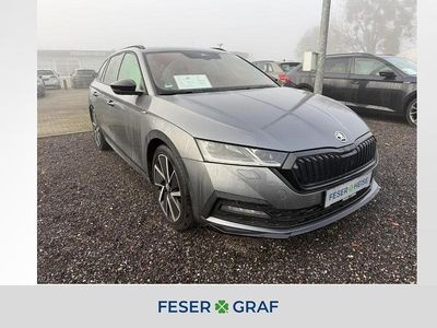 Graphitegrau metallic Gebraucht 2022 Skoda Octavia SportLine Kombi | 23.440 € (Fairer Preis)
