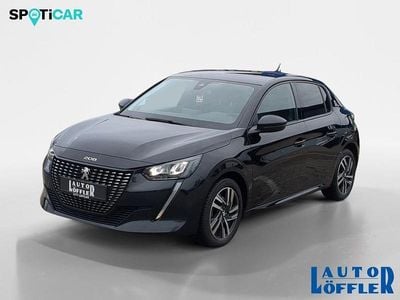 Gebraucht Peugeot 208 Allure 101 PS (74 kW) 2021 Schwarz Kleinwagen