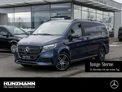 Usata Mercedes V300 Avantgarde 237 CV (174 kW) 2024 Blu Monovolume