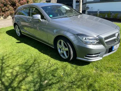 Brugt Mercedes CLS350 Shooting Brake AMG 265 HK (194 kW) 2013 Sølv Stationcar
