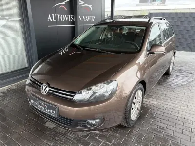 Gebraucht VW Golf VI Trendline 105 PS (77 kW) 2013 Braun Kombi