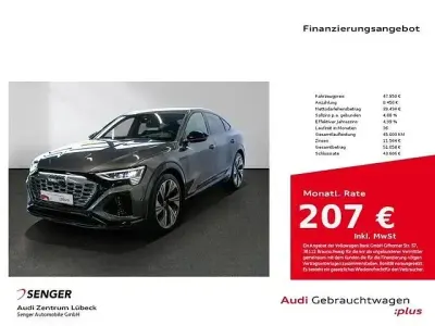 Brugt Audi e-tron Sportback S-Line 300 kW (408 HK) 2023 Grå SUV