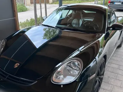 Occasion Porsche Cayman 295 PK (216 kW) 2008 Zwart Coupé