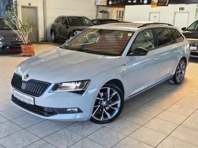 Brugt Skoda Superb SportLine 190 HK (139 kW) 2018 Grå Stationcar