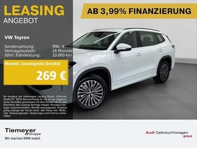 Usata VW Tayron IQ Drive 150 CV (110 kW) 2025 Bianco SUV