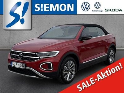 Gebraucht VW T-Roc Cabriolet Goal 150 PS (110 kW) 2024 Rot Cabrio